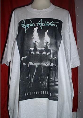 Casual Band Tee Jane's Addiction Nothing's Shocking T-Shirt